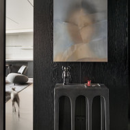 Monochromatyczny penthouse w Bydgoszczy