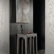 Monochromatyczny penthouse w Bydgoszczy