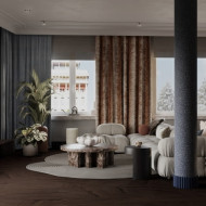 Luksusowy penthouse  projekt warszawa