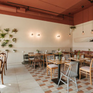 Bistro w  stylu PRL