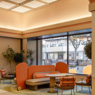 Orange Hotel 3.0 w Szanghaju - wnętrze w stylu LOHAS