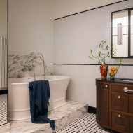 Secesyjny apartament redefiniujący współczesną elegancję