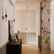 Elegancja w centrum Krakowa projekt mieszkania